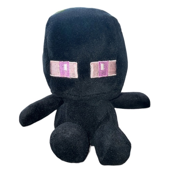 Jinx Mojang Minecraft Mini Crafters Series 1 Enderman Stuffed Animal Plush 2018 - Picture 1 of 7